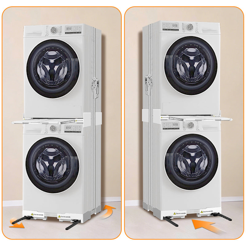 NIUXX Universal Stacking Kit and Movable Base Review: Is This 2-in-1 Washer Dryer Solution Worth It?