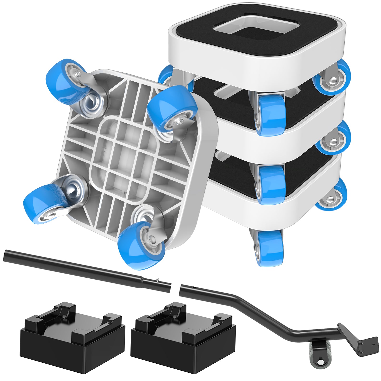 Easy Moving Dolly furniture dolly with four swivel casters and lever