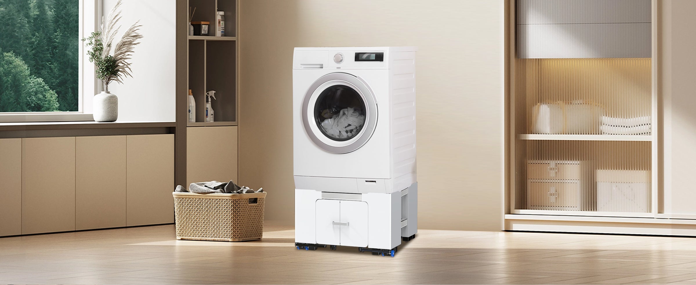 Three-Tier Washing Machine Stand