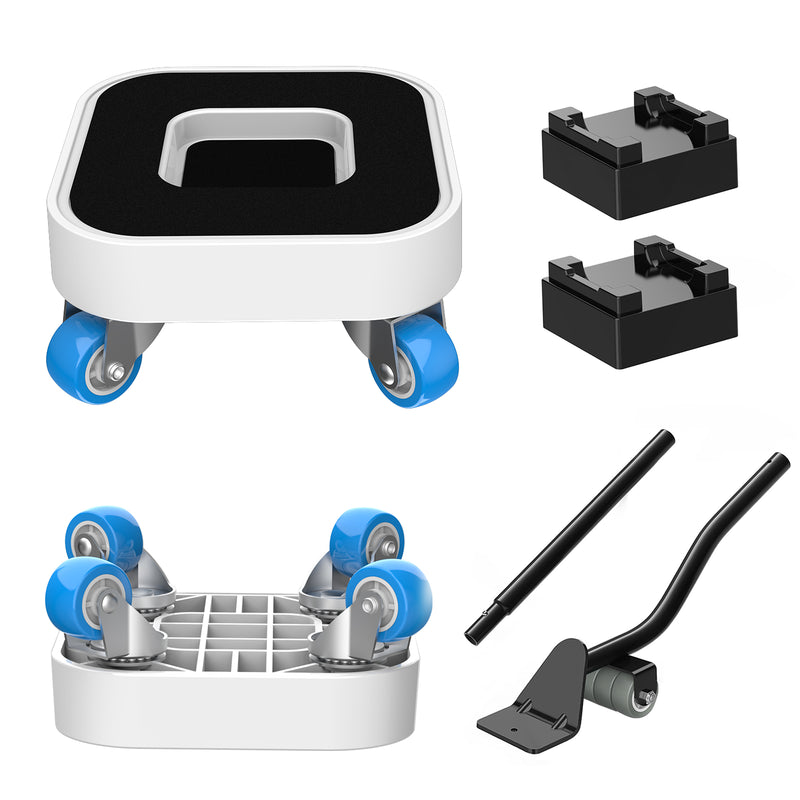 360-degree swivel rubber caster wheel for smooth gliding on floors
