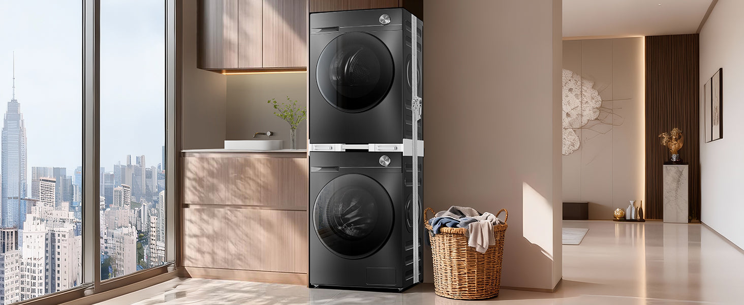 Manual Washer and Dryer Stacking Kit