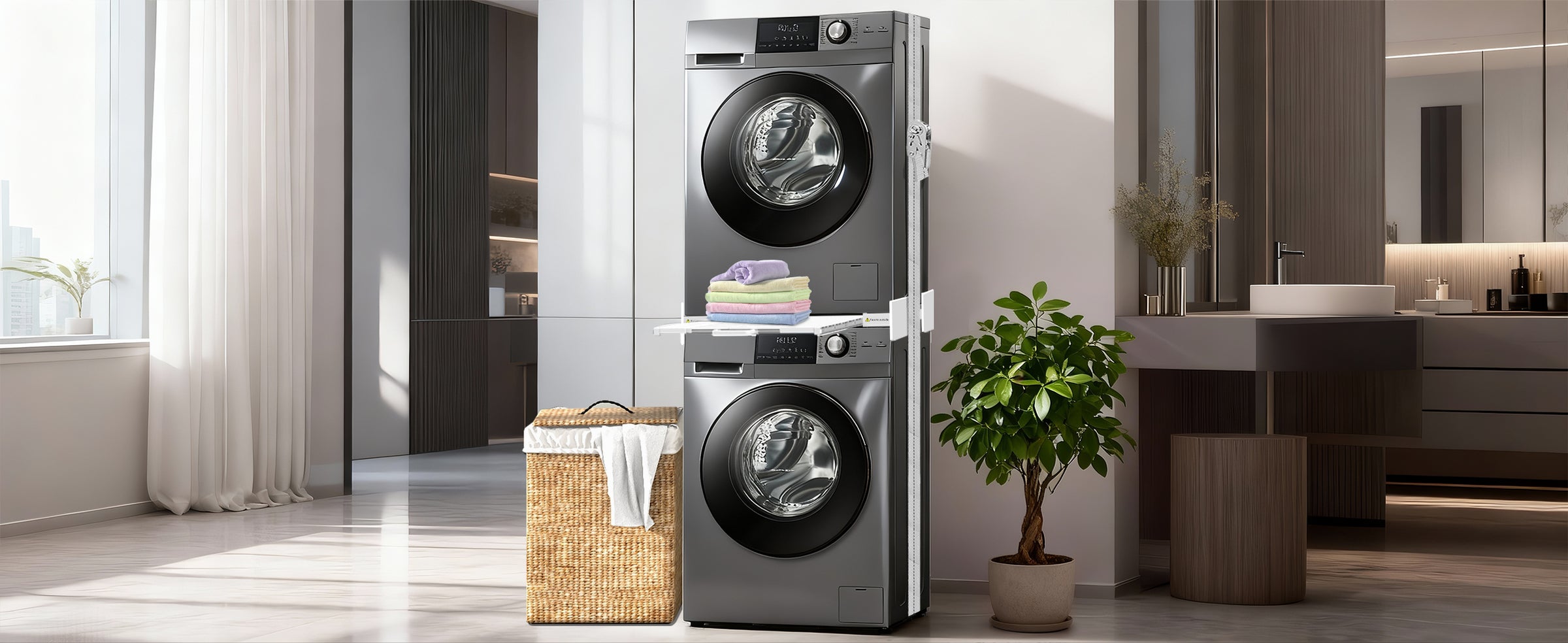Washing Machine Base Stacking Kit