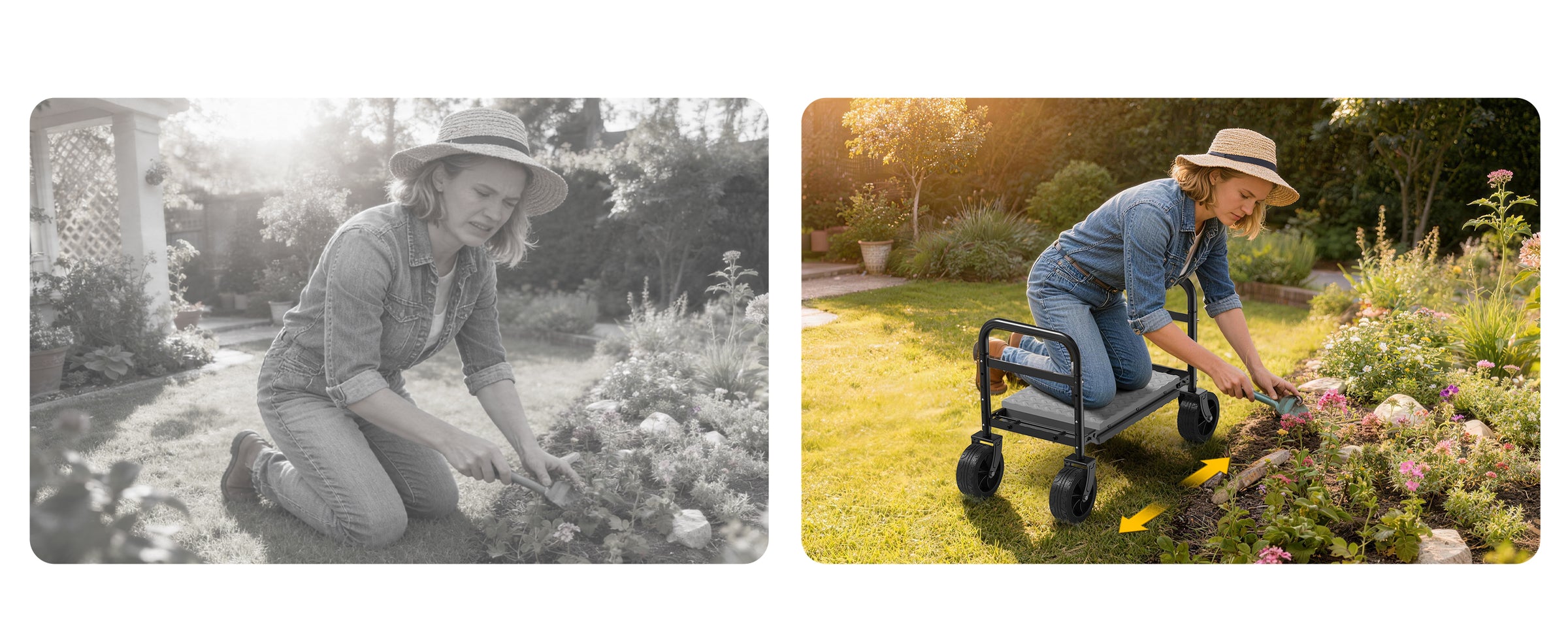 Garden Kneeler and Seat