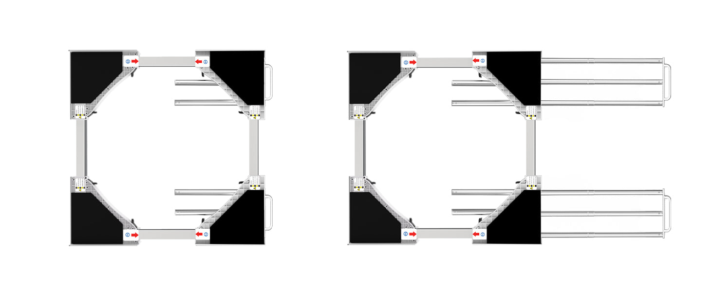Manual Washer and Dryer Stacking Kit