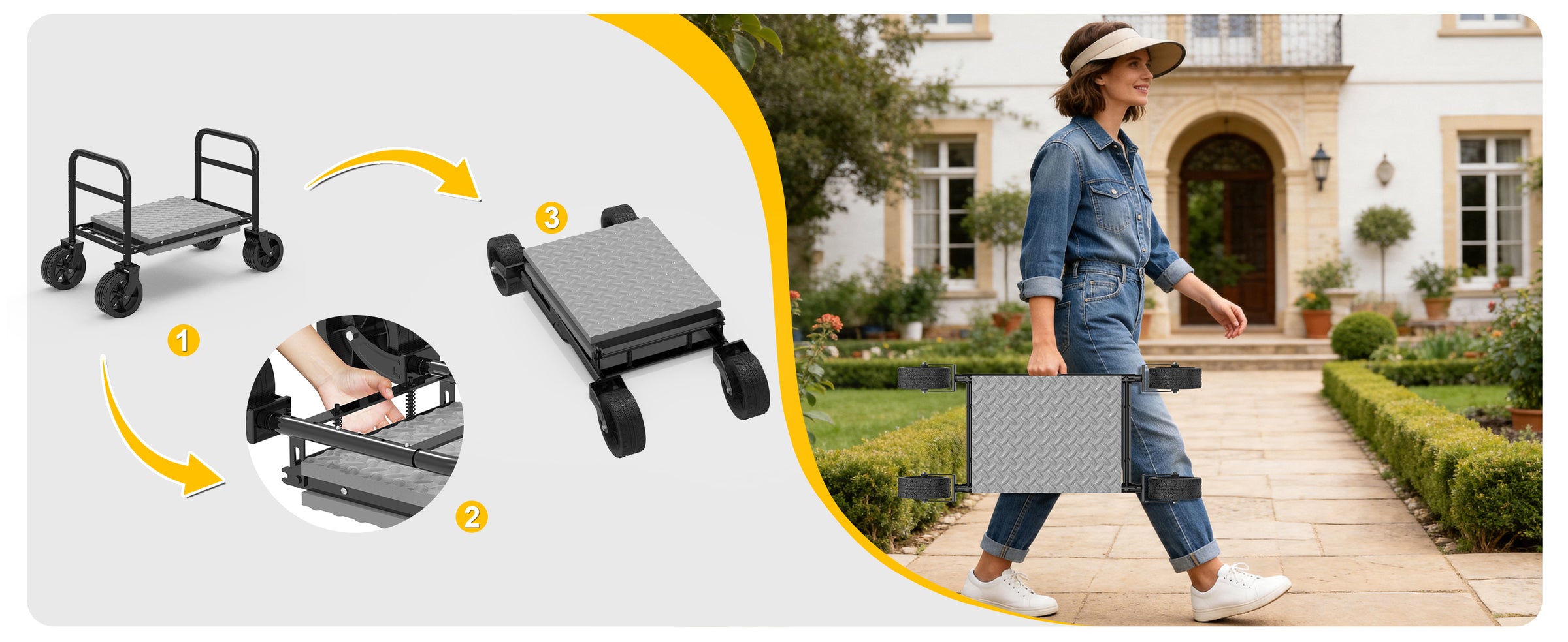 Garden Kneeler and Seat
