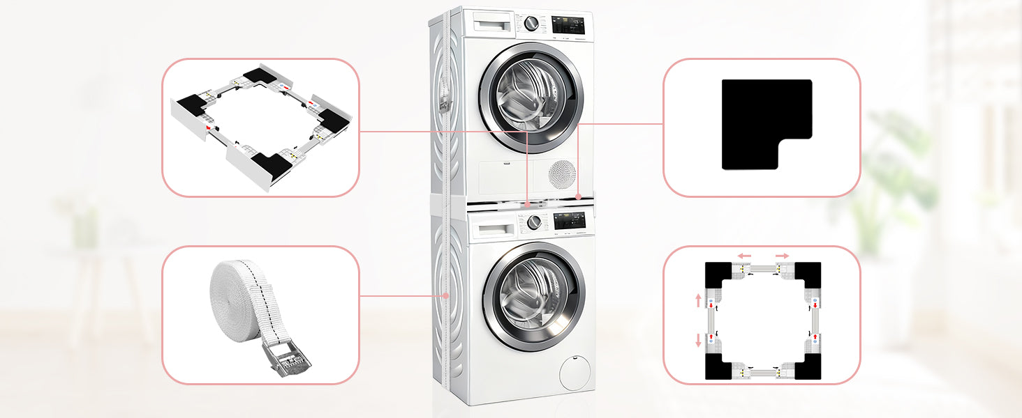Washing Machine Dryer Stacking Kit