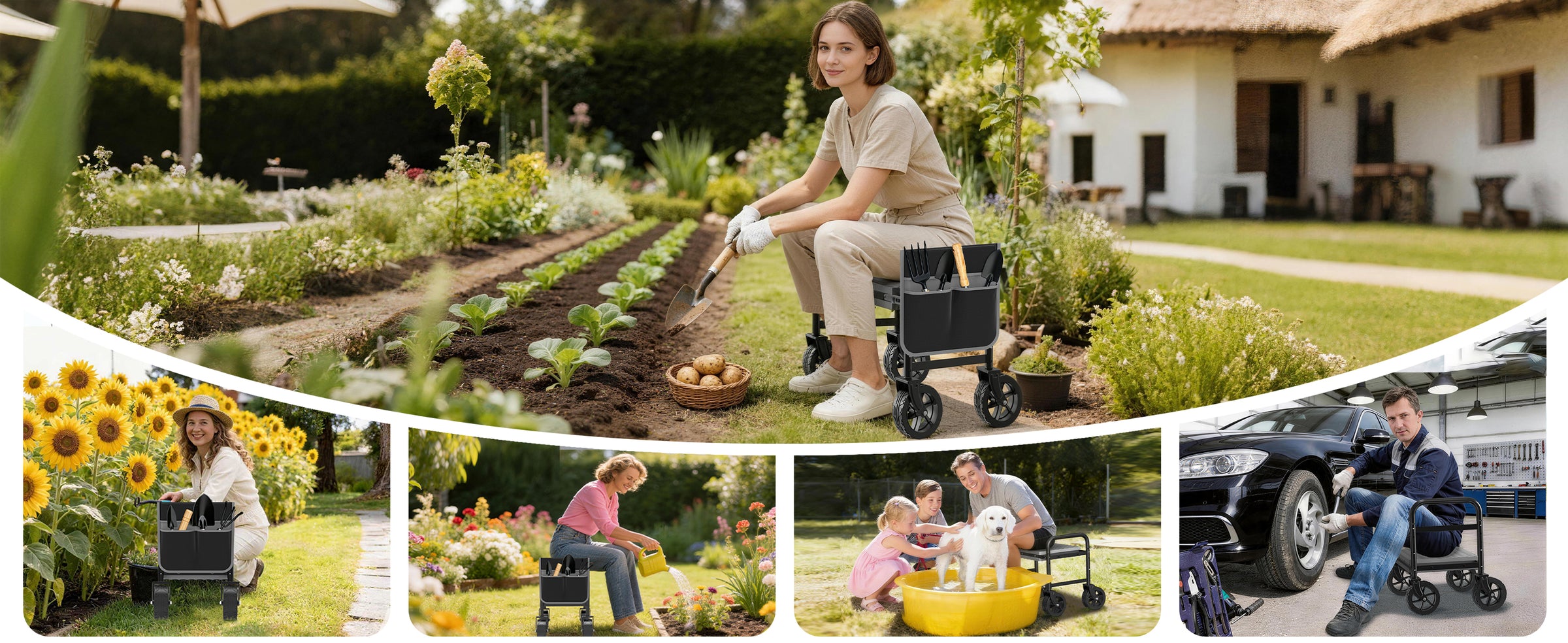 Garden Kneeler and Seat