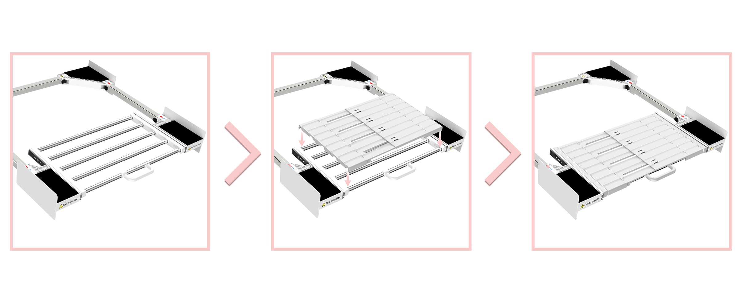 Washing Machine Base Stacking Kit