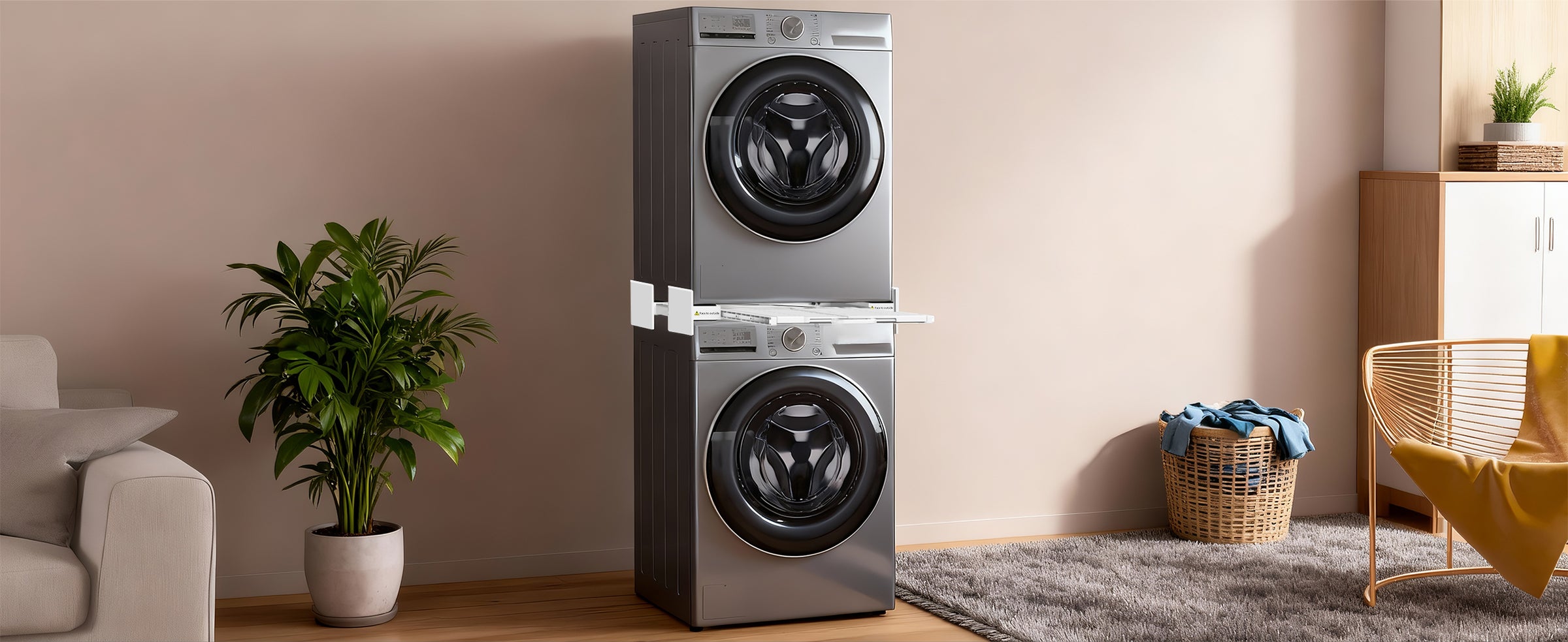 Washing Machine Base Stacking Kit
