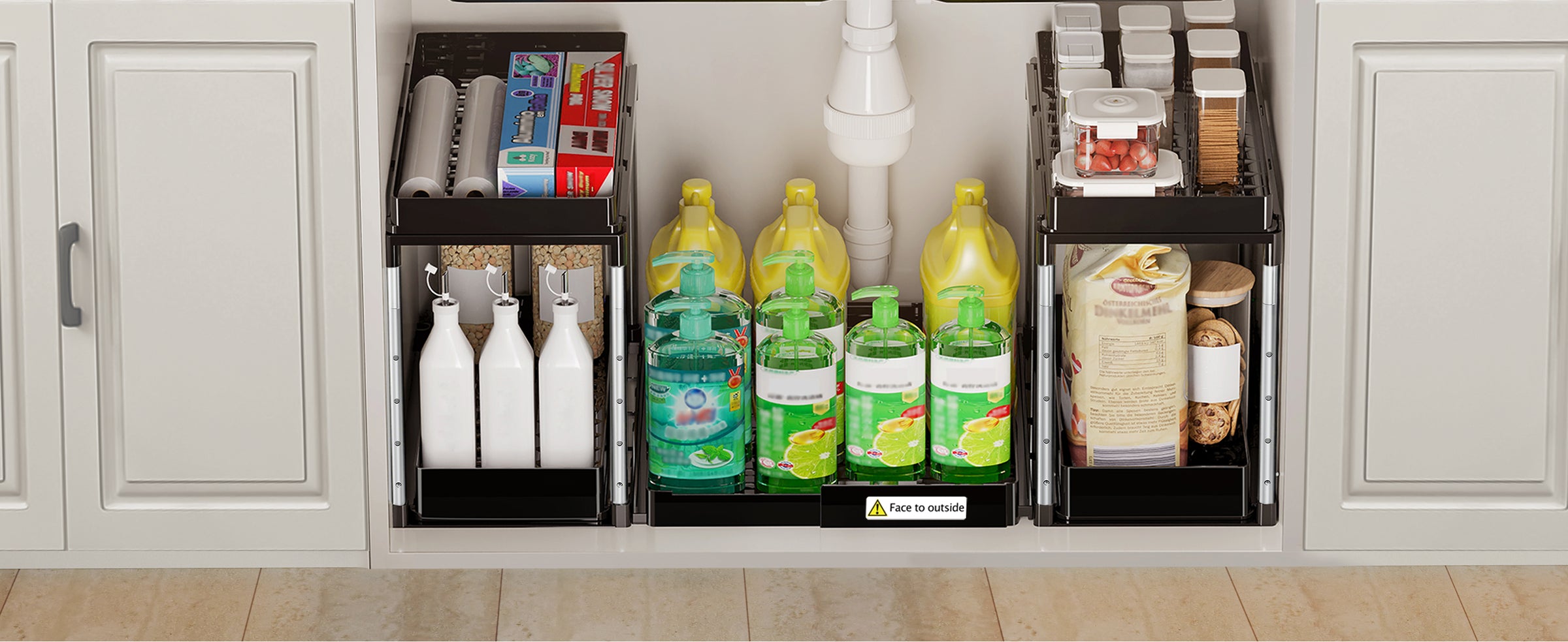 Kitchen Storage Shelves