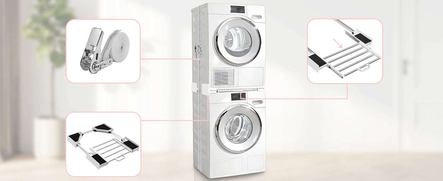 Universal Washer Dryer Stacking Kit