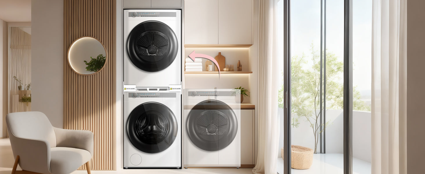 Universal Washer Dryer Stacking Kit