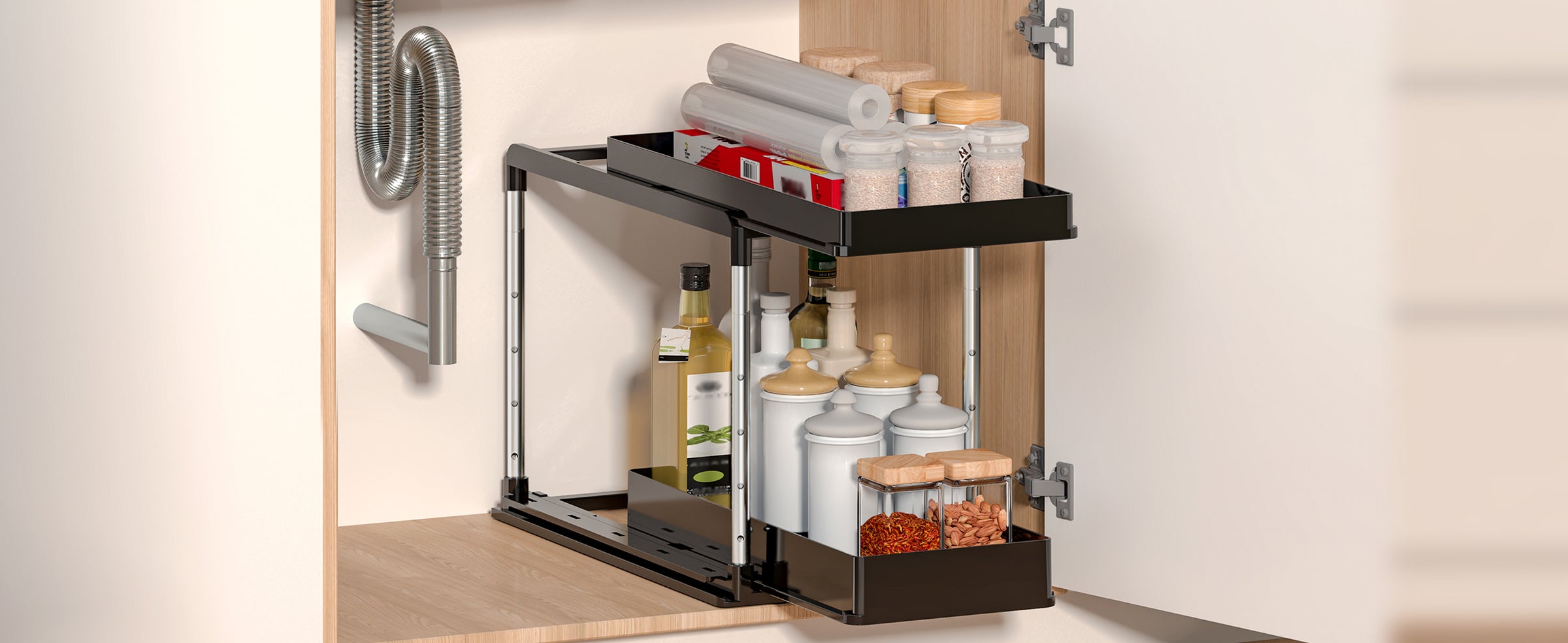 Kitchen Storage Shelves