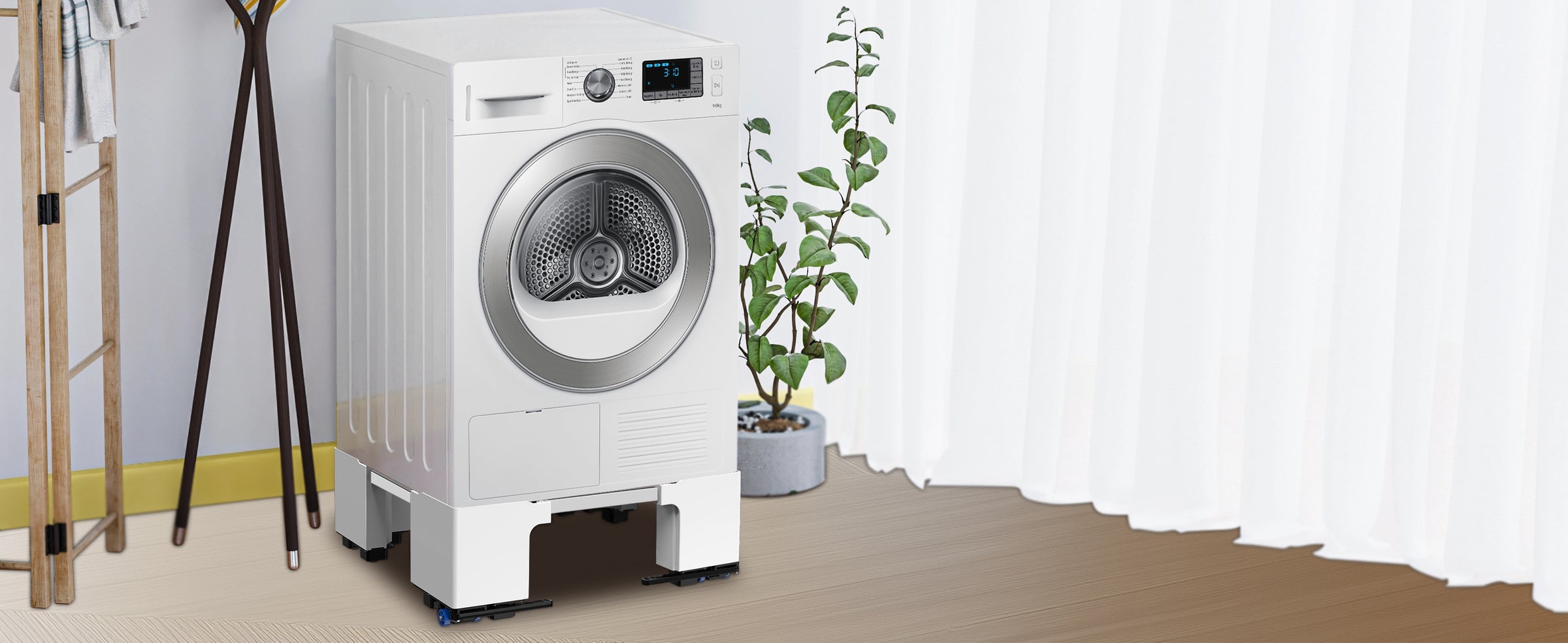 Two-Tier Washing Machine Base