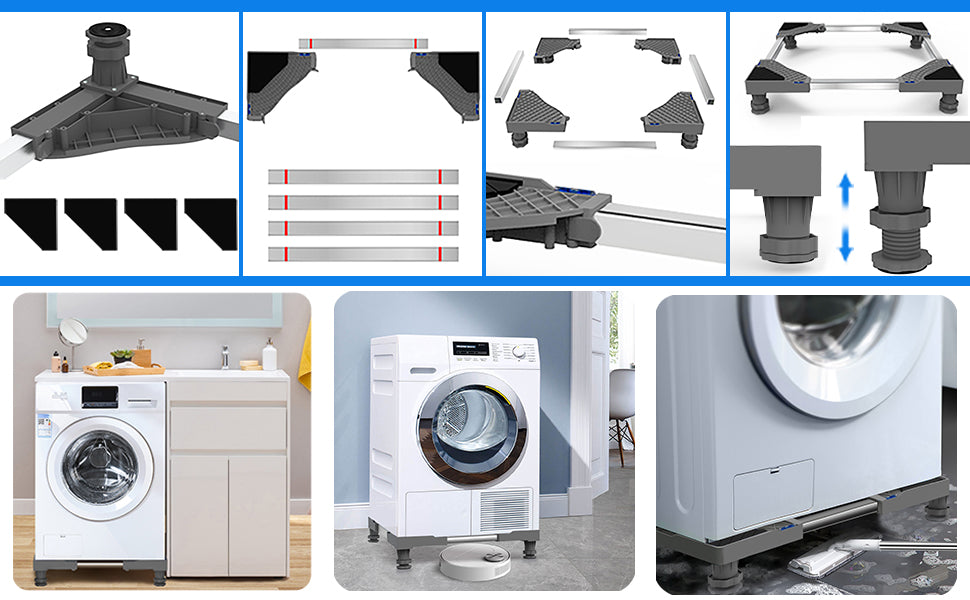 Washing Machine Holder with 4 Feet