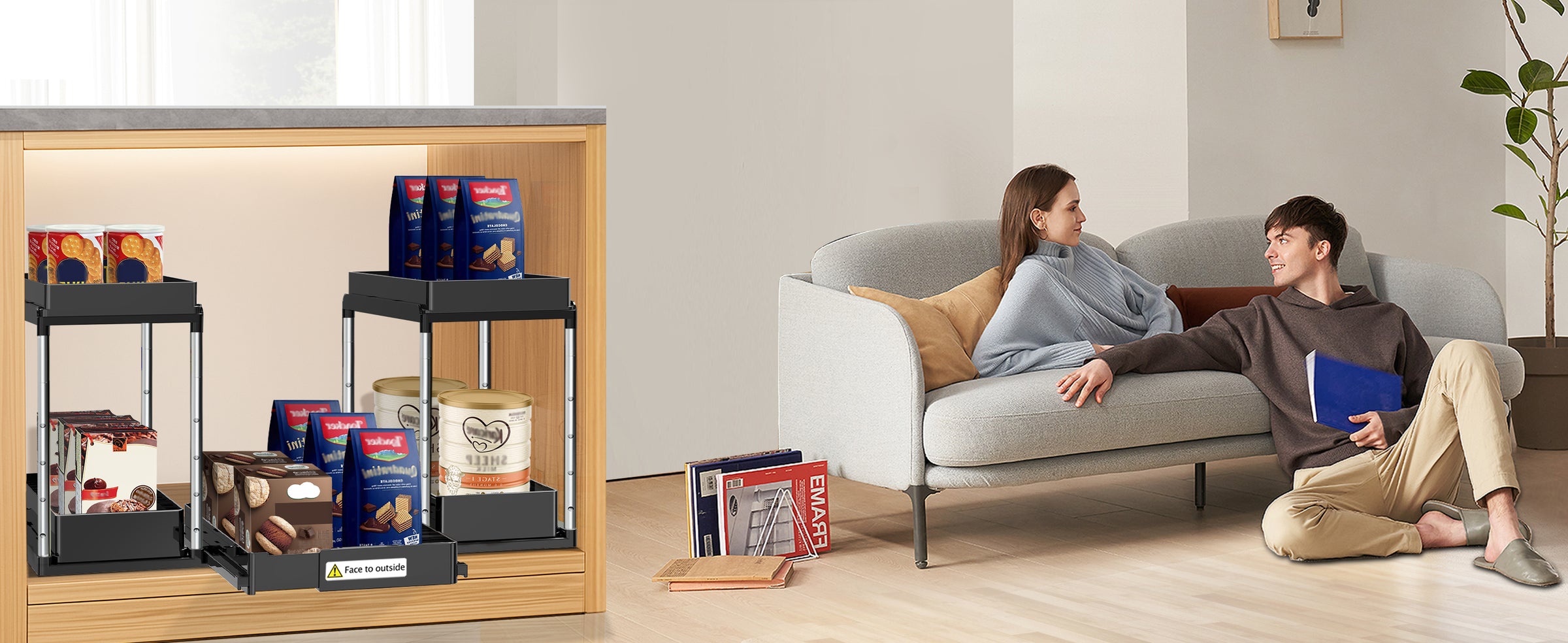 Kitchen Storage Shelves